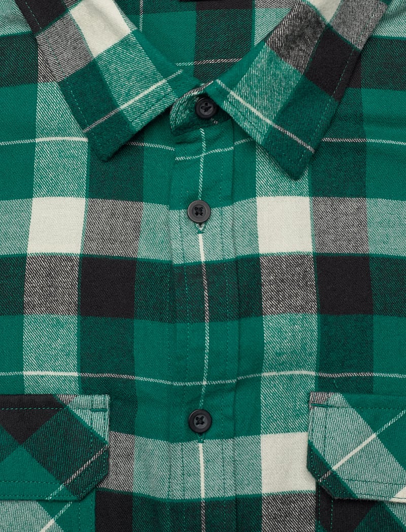 Helly Hansen - LOKKA FLANNEL LS SHIRT - casual skjorter - emerald box - 2
