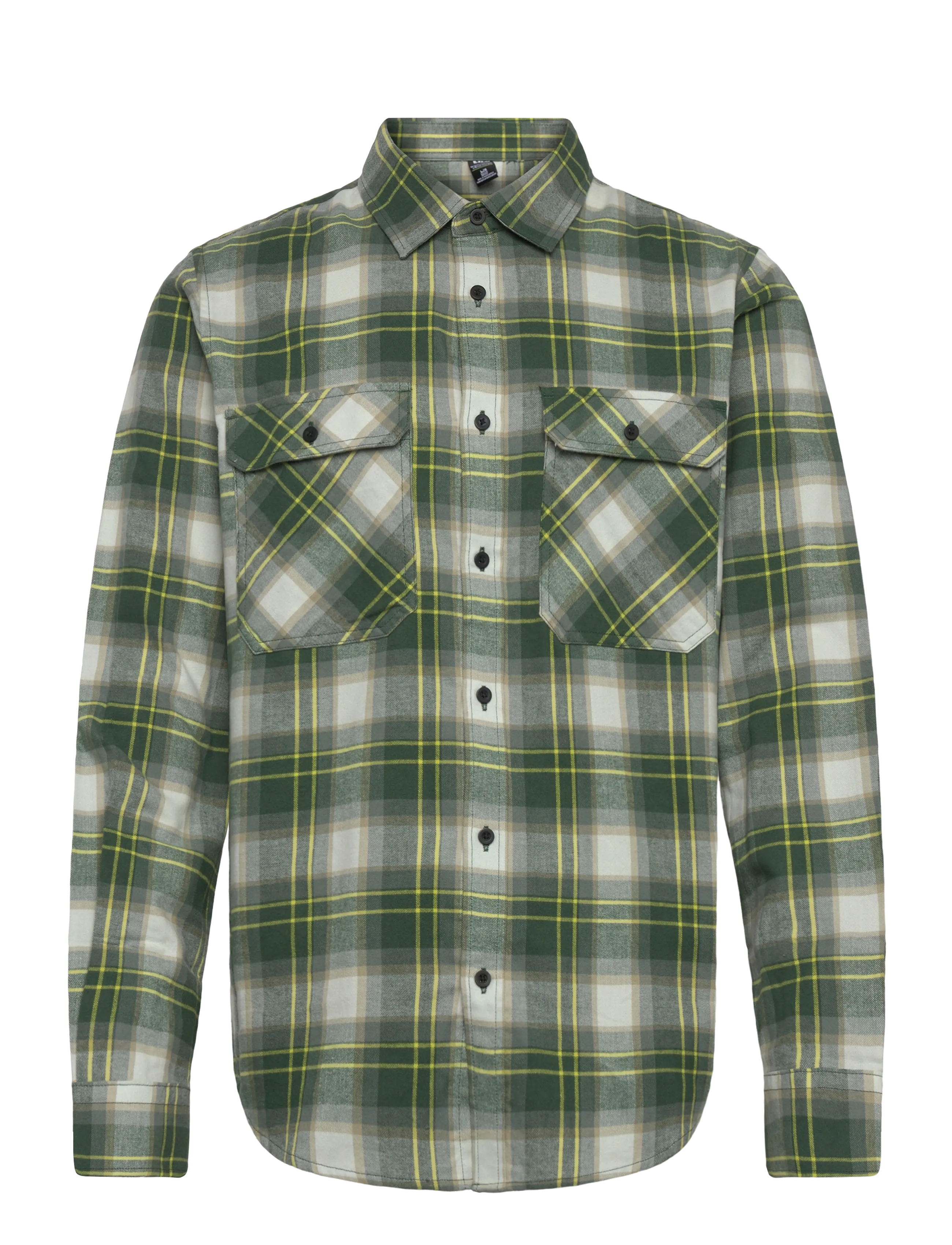 Helly Hansen LOKKA FLANNEL LS SHIRT - Pakkumised - JUNGLE GREE / multi