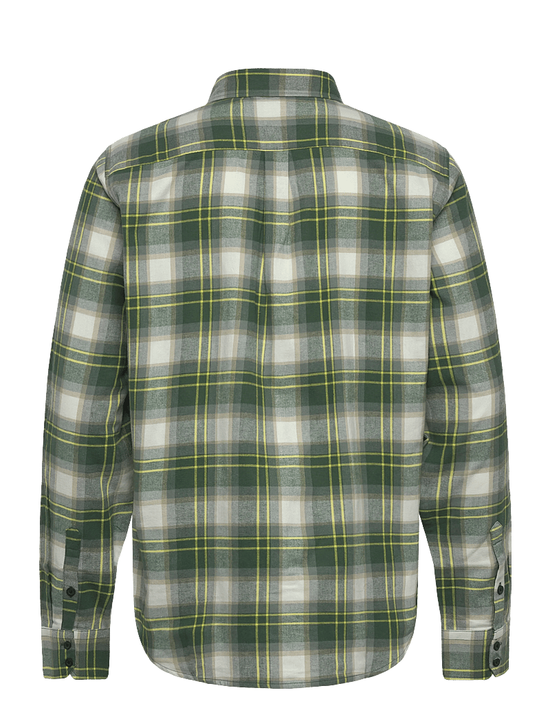 Helly Hansen - LOKKA FLANNEL LS SHIRT - casual shirts - jungle gree - 1