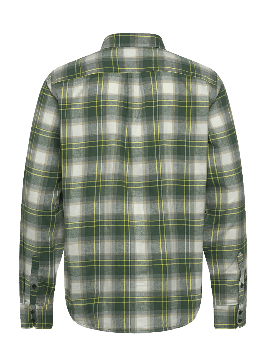 Helly Hansen - LOKKA FLANNEL LS SHIRT - ikdienas krekli - jungle gree - 1
