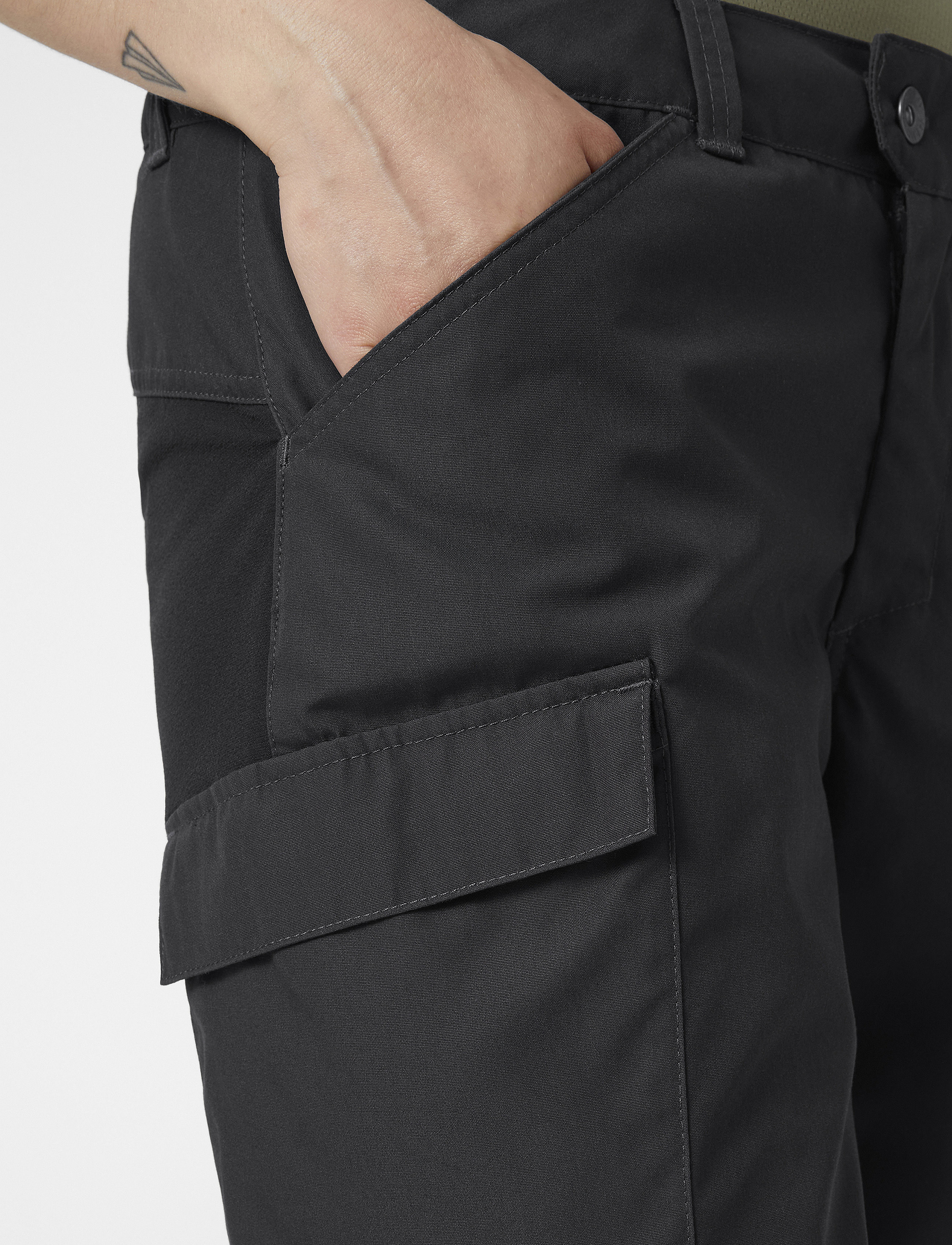 Helly Hansen - W VANDRE TUR PANT - ebony - 4