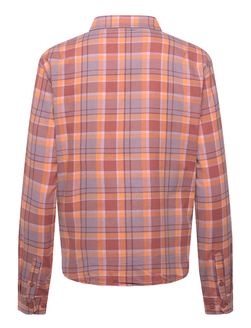 Helly Hansen - W LOKKA FLANNEL LS SHT - shirts - cedarwood f - 1