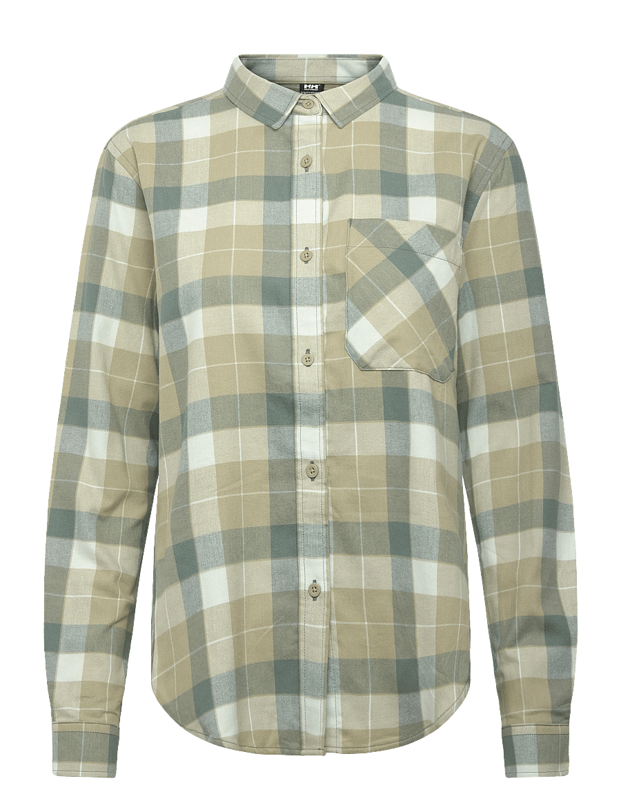 Helly Hansen - W LOKKA FLANNEL LS SHT - skyrtur - light lav box - 0