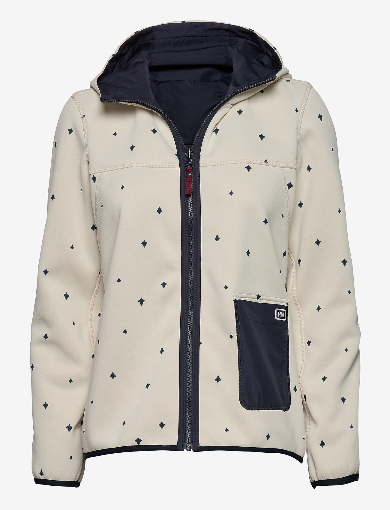 Helly Hansen - W VERKET REVERSIBLE PILE - cream dot print - 3