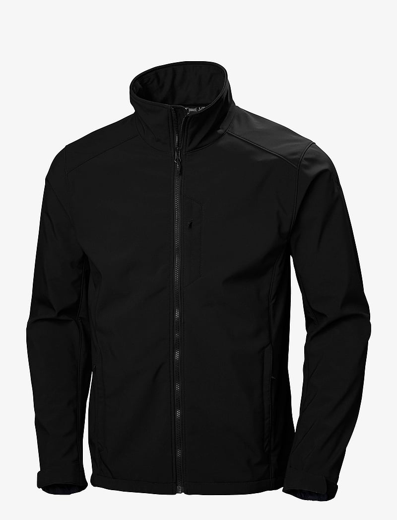 Helly Hansen - PARAMOUNT SOFTSHELL - friluftsjakker - black - 1