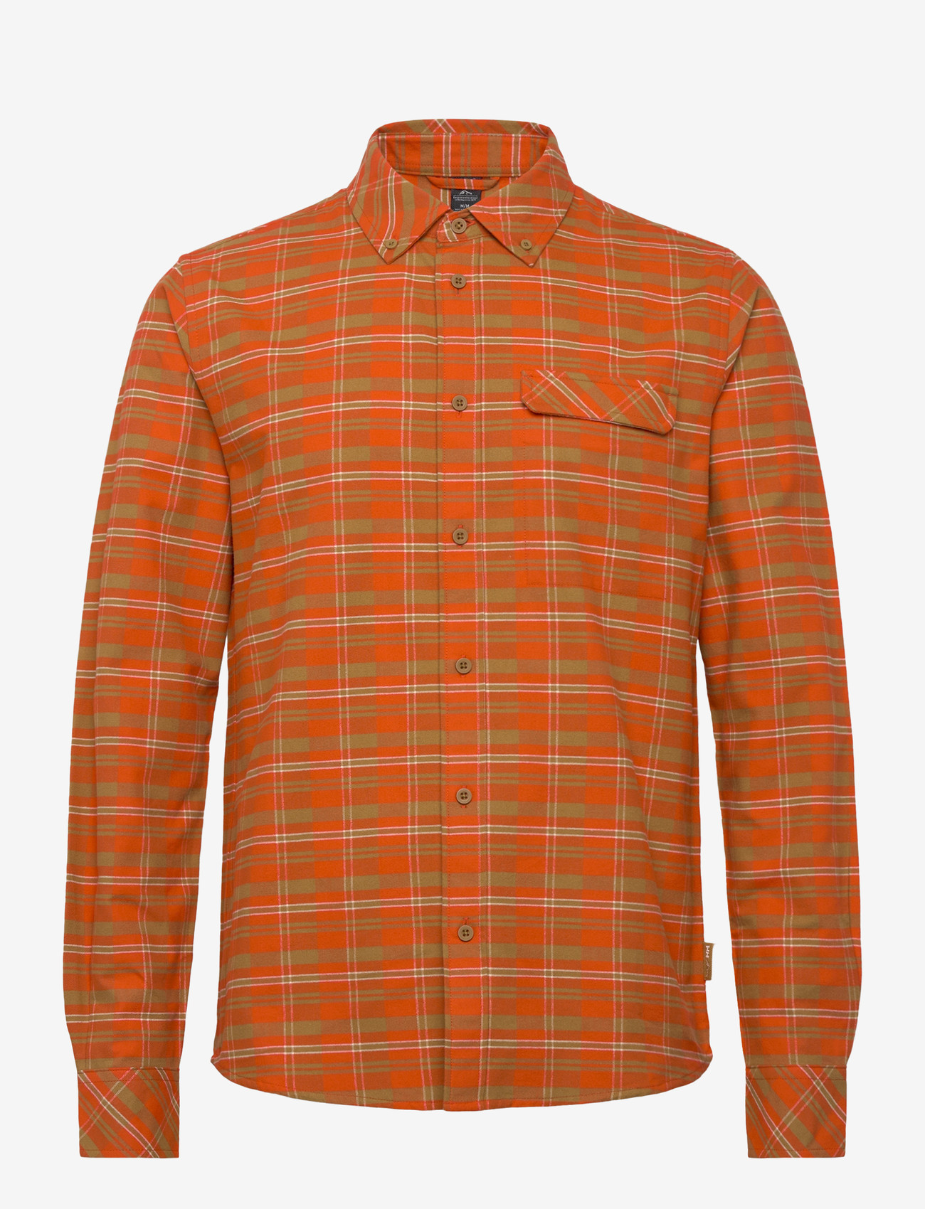 Helly Hansen - CLASSIC CHECK LS SHIRT - toppe & t-shirts - patrol oran - 0
