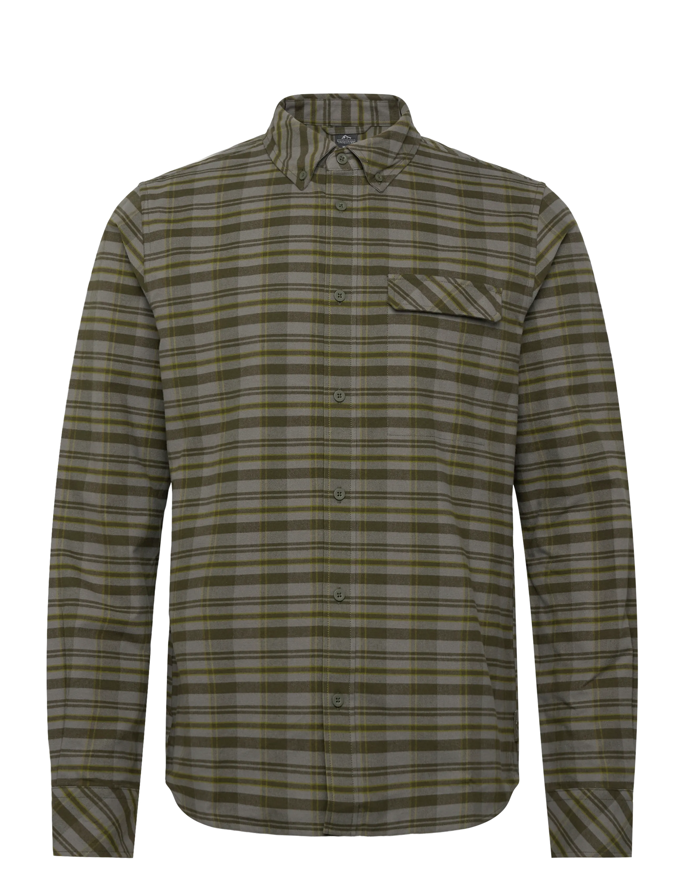 HELLY HANSEN Klassisch Check Ls Shirt Khaki - XL - Herren