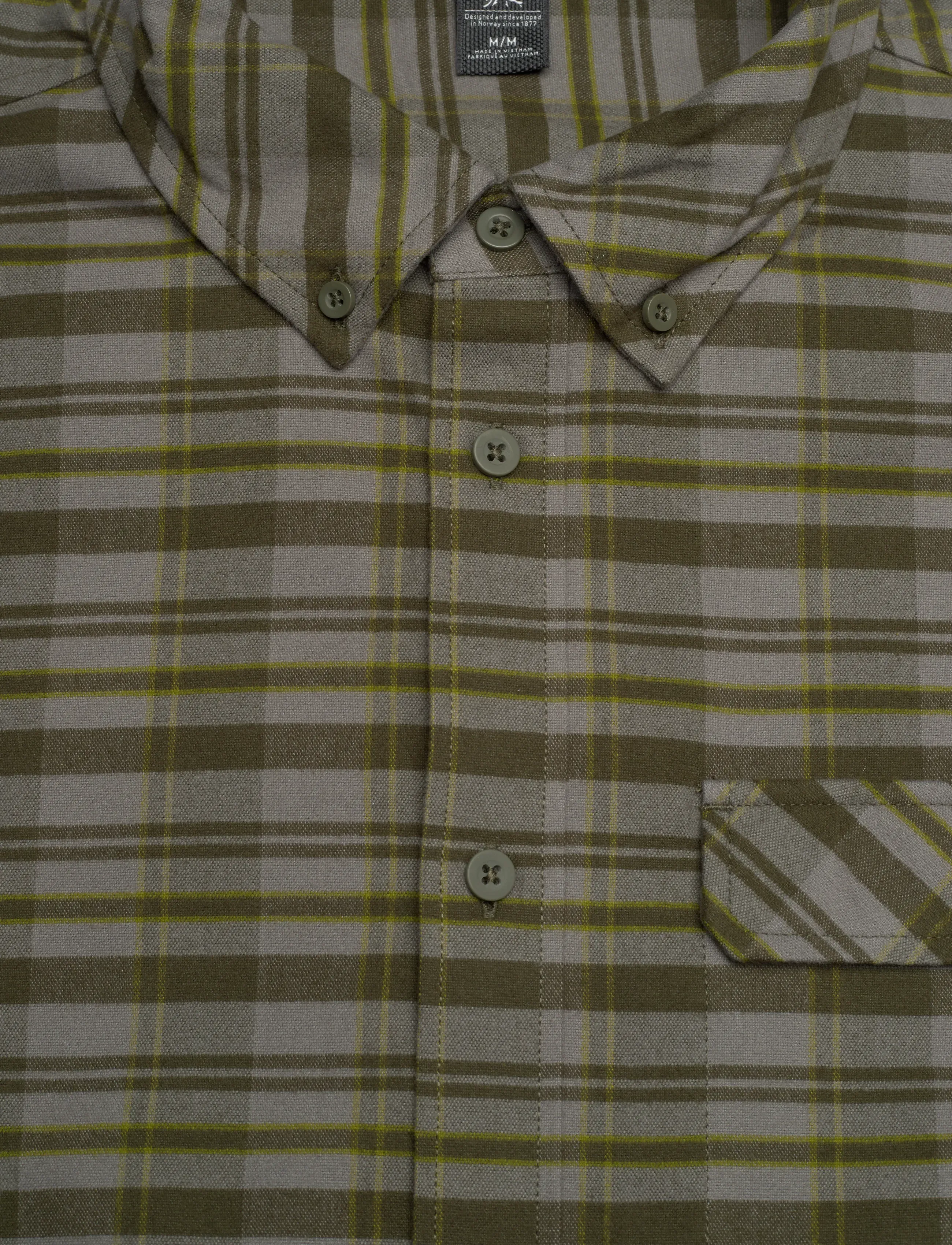 Helly Hansen - CLASSIC CHECK LS SHIRT - oberteile & t-shirts - utility gre - 2
