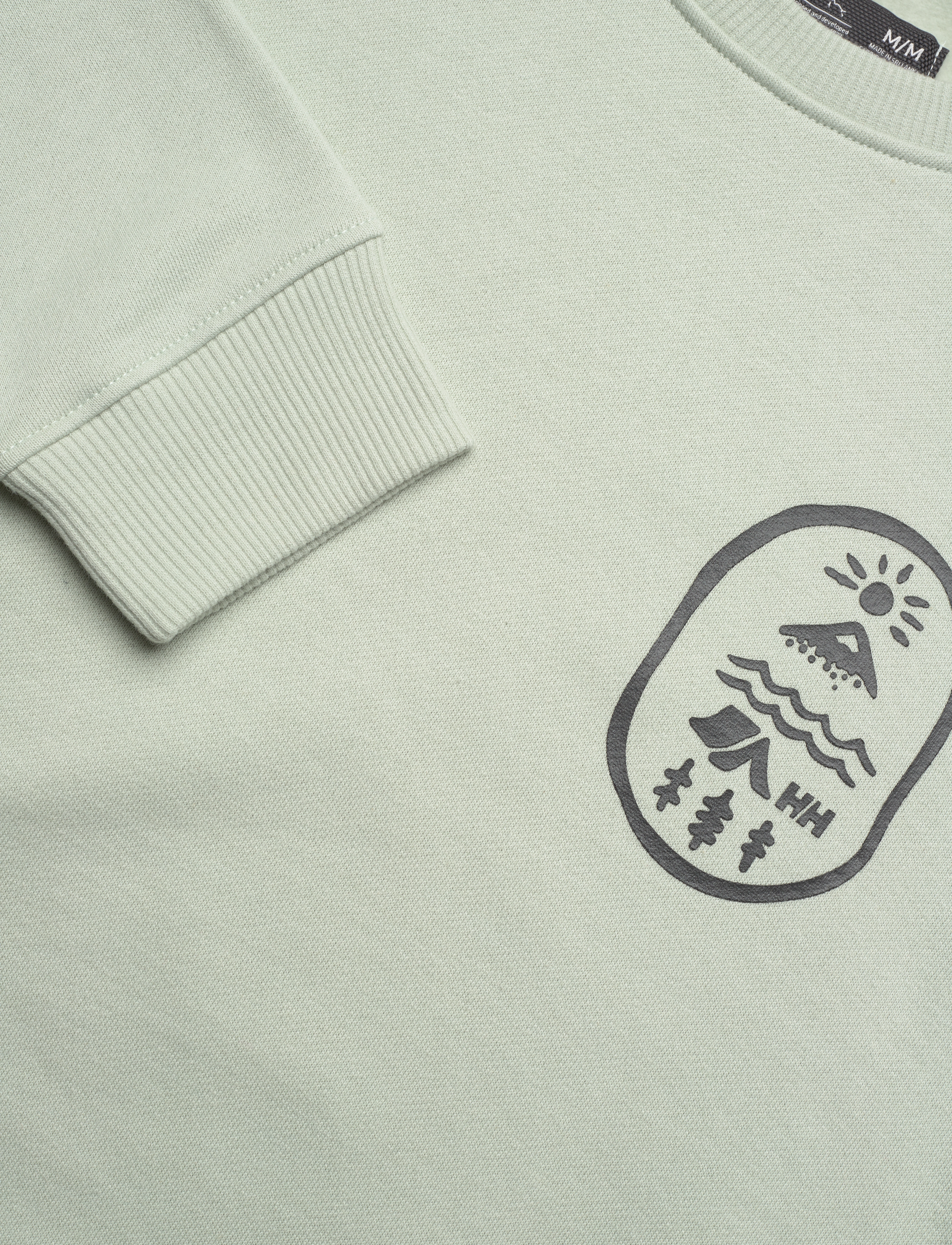 Helly Hansen - F2F ORGANIC COTTON S - powder gree - 2