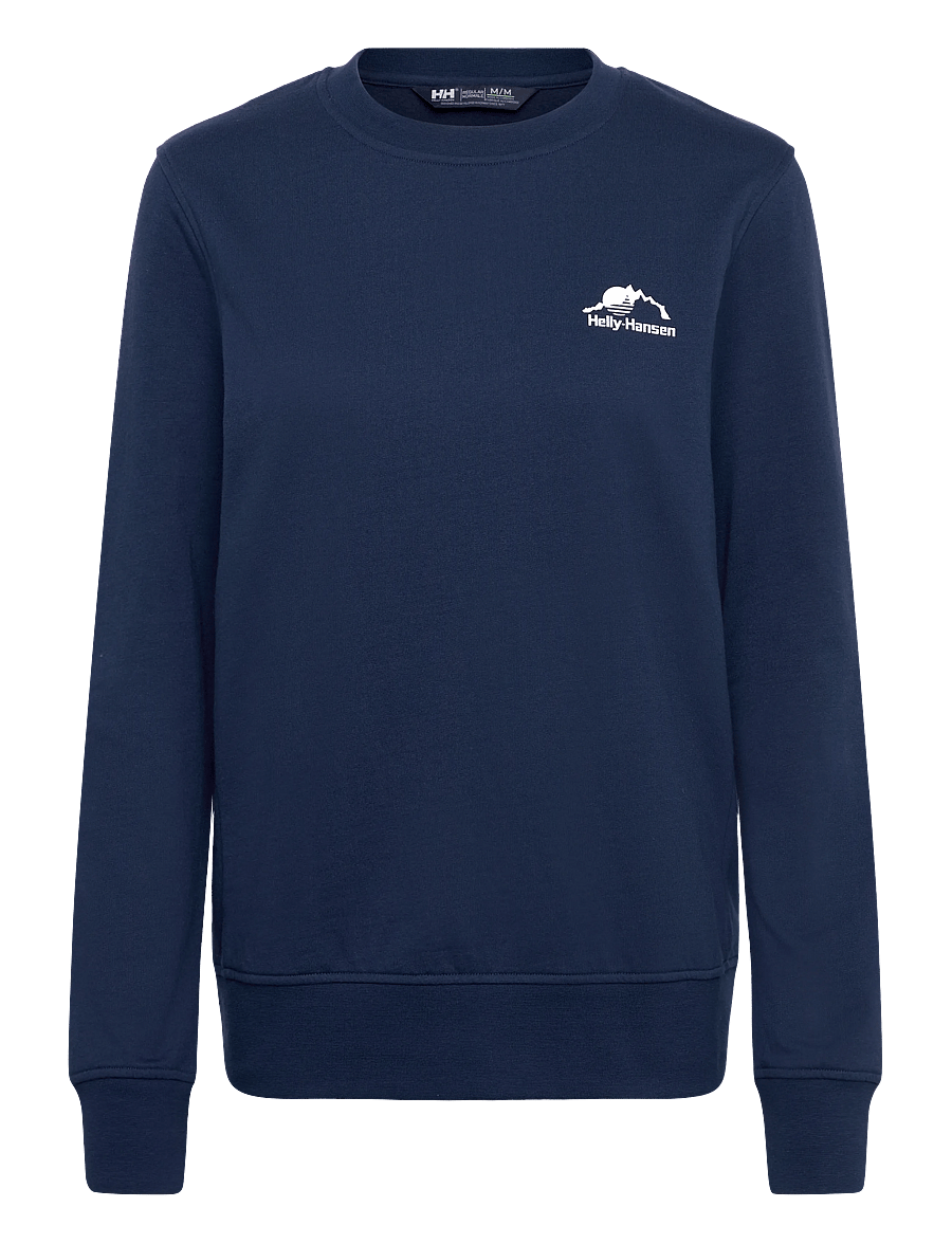 Helly Hansen - W NORD GRAPHIC SWEATSHIRT - Överdelar - ocean - 1