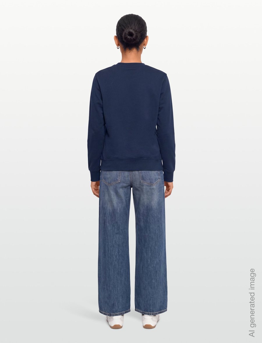 Helly Hansen - W NORD GRAPHIC SWEATSHIRT - Överdelar - ocean - 4