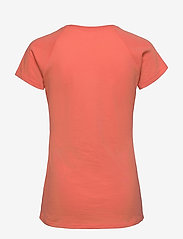 Helly Hansen - W NORD GRAPHIC DROP T-SHIRT - t-shirts - peach echo - 1