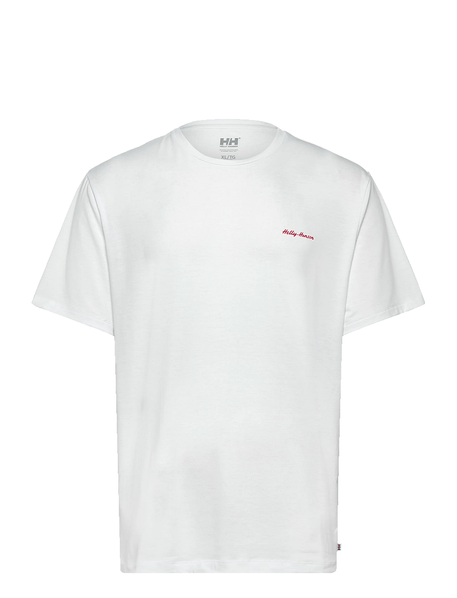 Helly Hansen - SKOG GRAPHIC T-SHIRT - t-shirts - white - 0