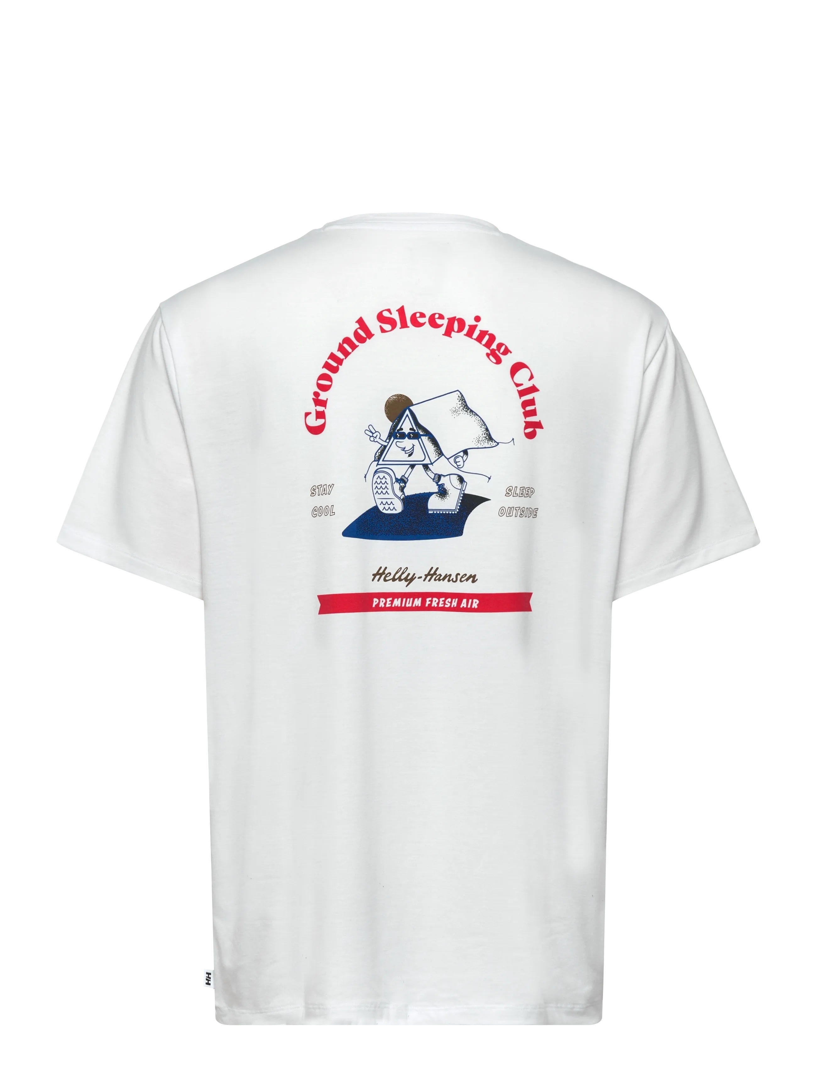 Helly Hansen - SKOG GRAPHIC T-SHIRT - oberteile & t-shirts - white - 1