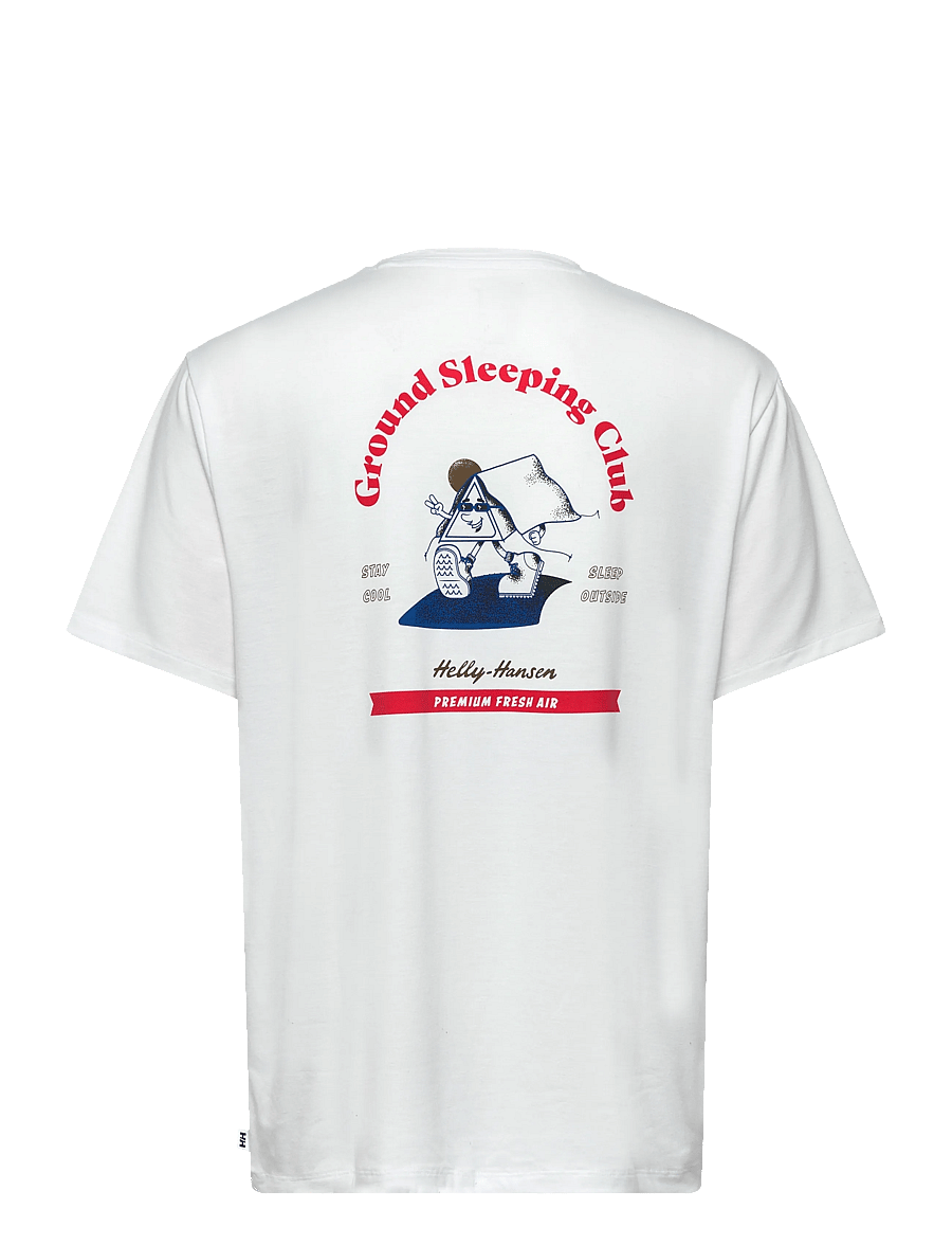 Helly Hansen - SKOG GRAPHIC T-SHIRT - t-shirts - white - 1
