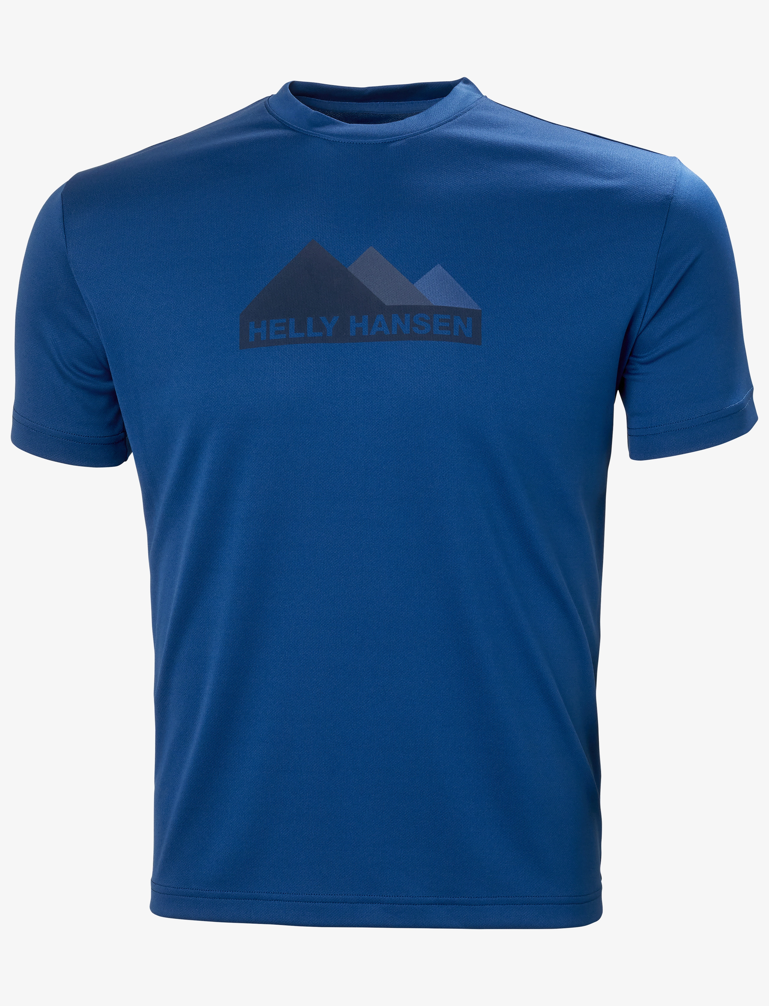 HH TECH GRAPHIC T-SHIRT - DEEP FJORD