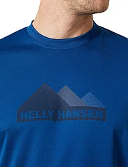 Helly Hansen - HH TECH GRAPHIC T-SHIRT - lowest prices - deep fjord - 3