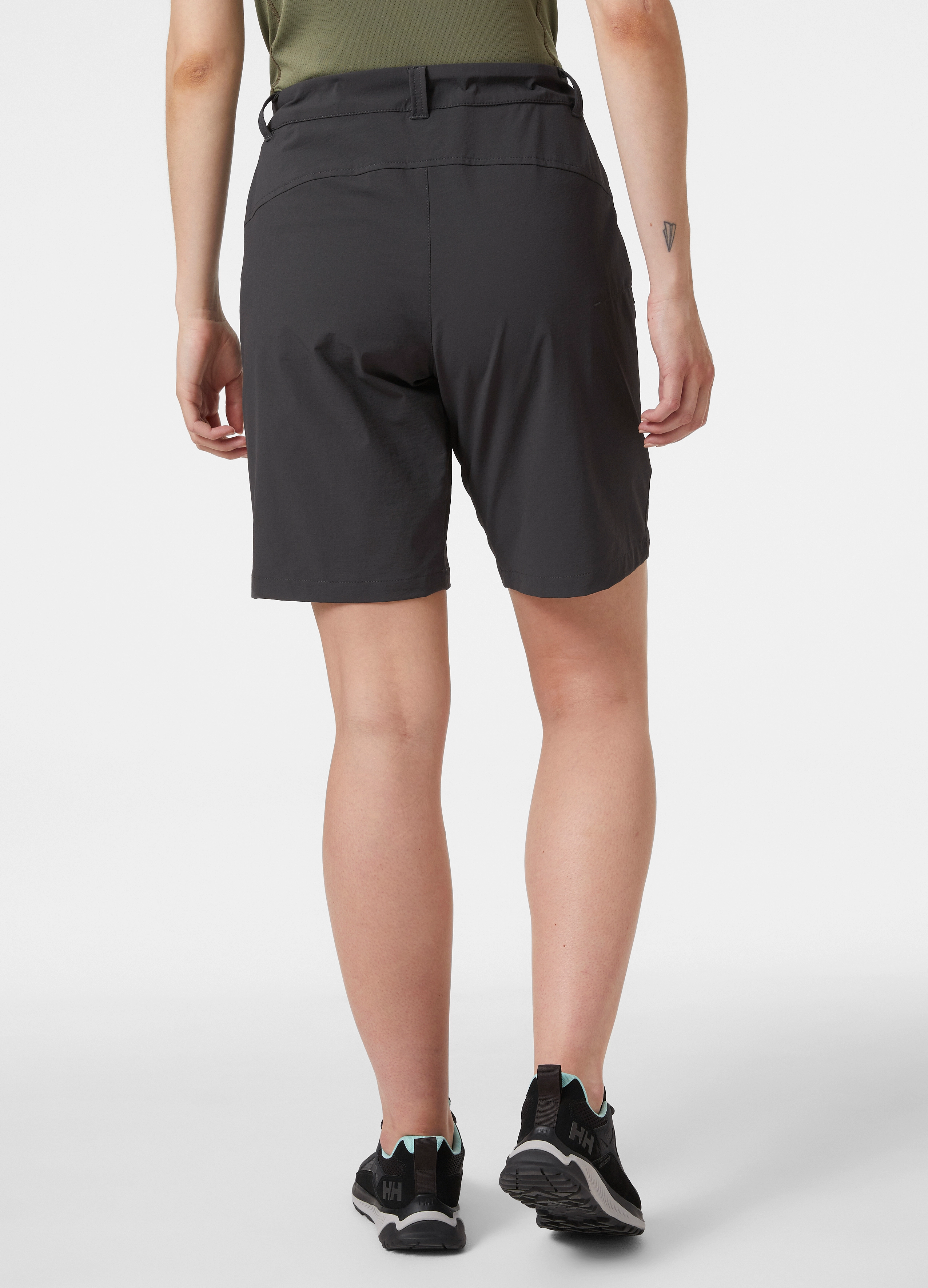 Helly Hansen - W BRONA SOFTSHELL SH - outdoorshorts - ebony - 3