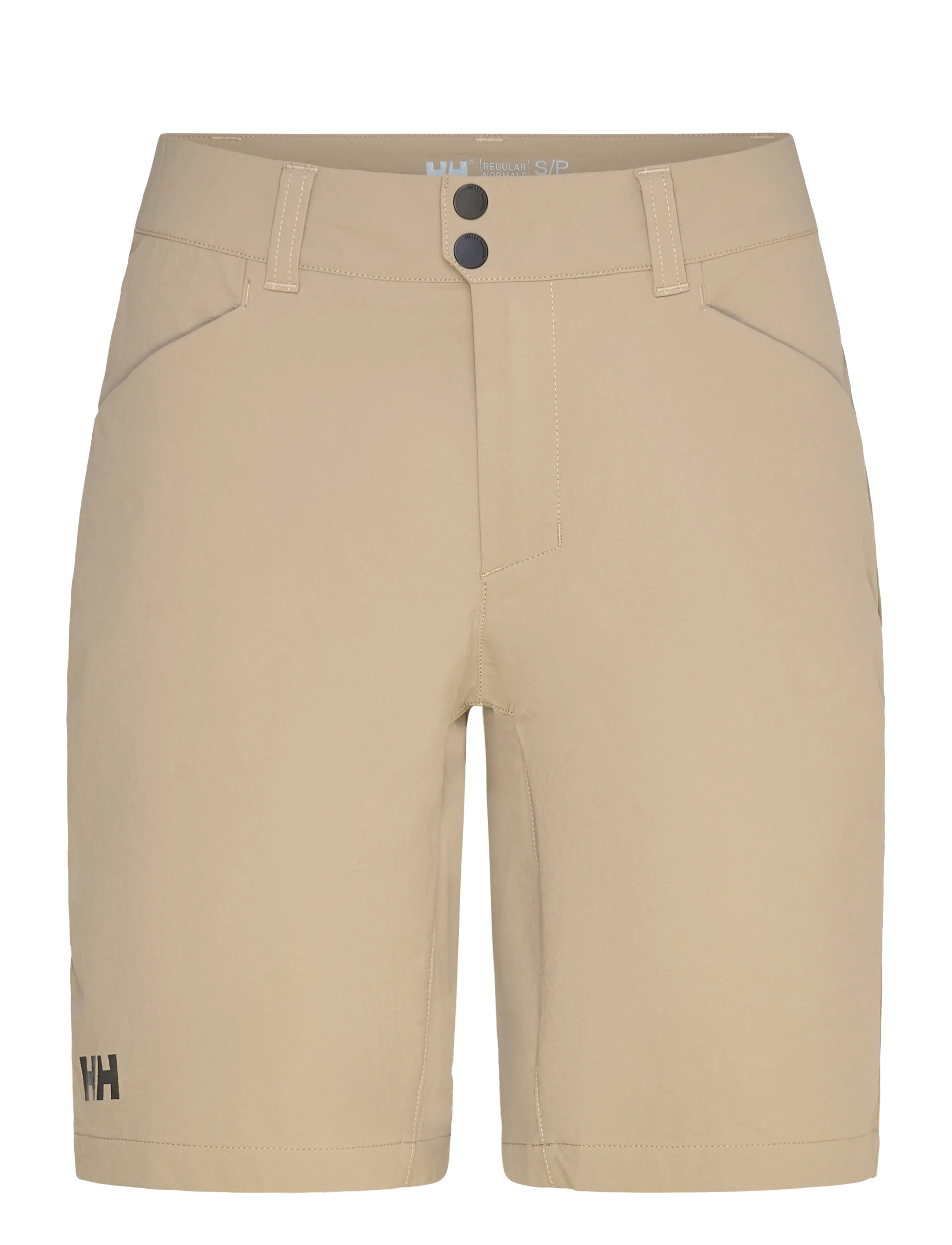 Helly Hansen W BRONA SOFTSHELL SH - Outdoor shorts - PEBBLE / beige