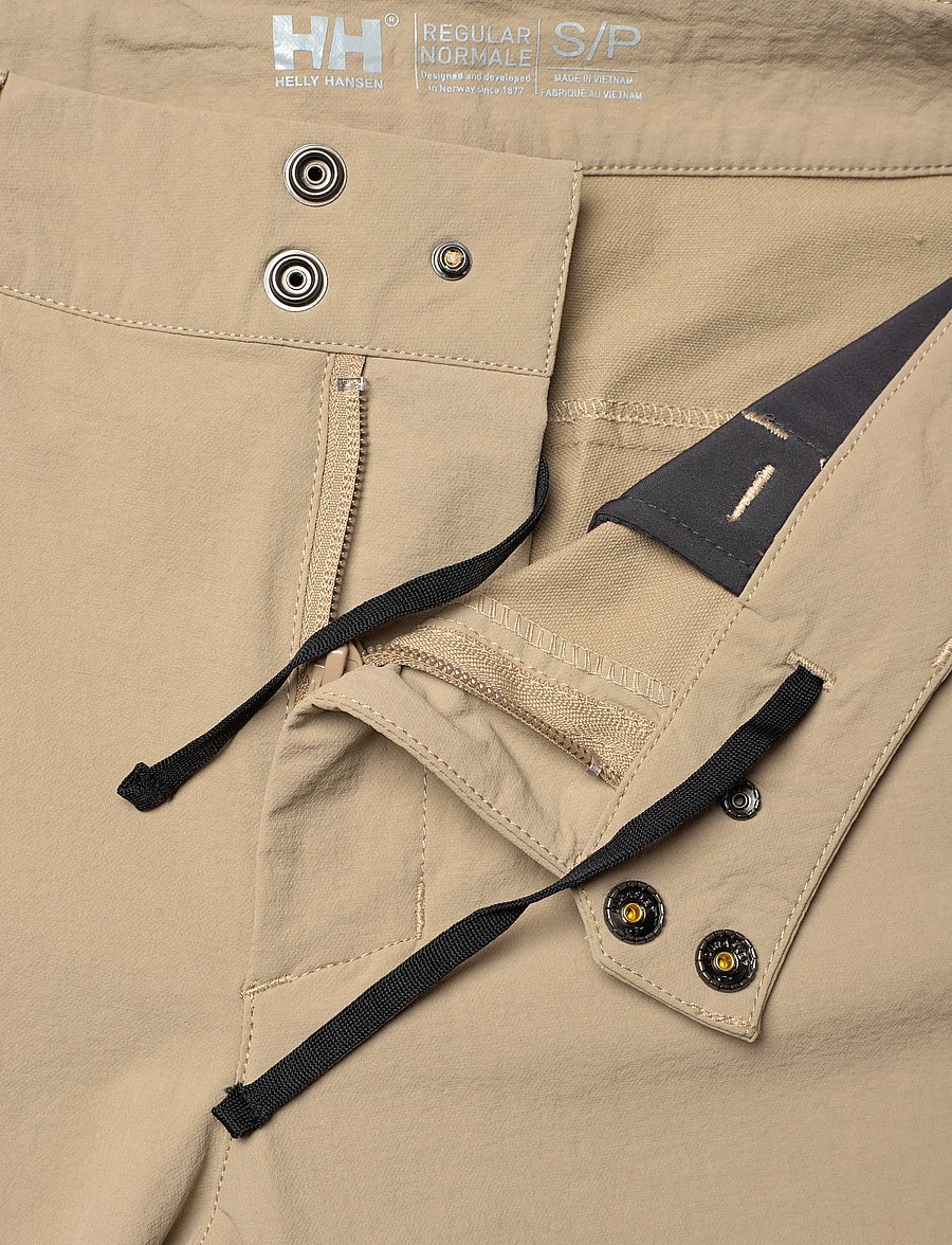 Helly Hansen - W BRONA SOFTSHELL SH - outdoorshorts - pebble - 3