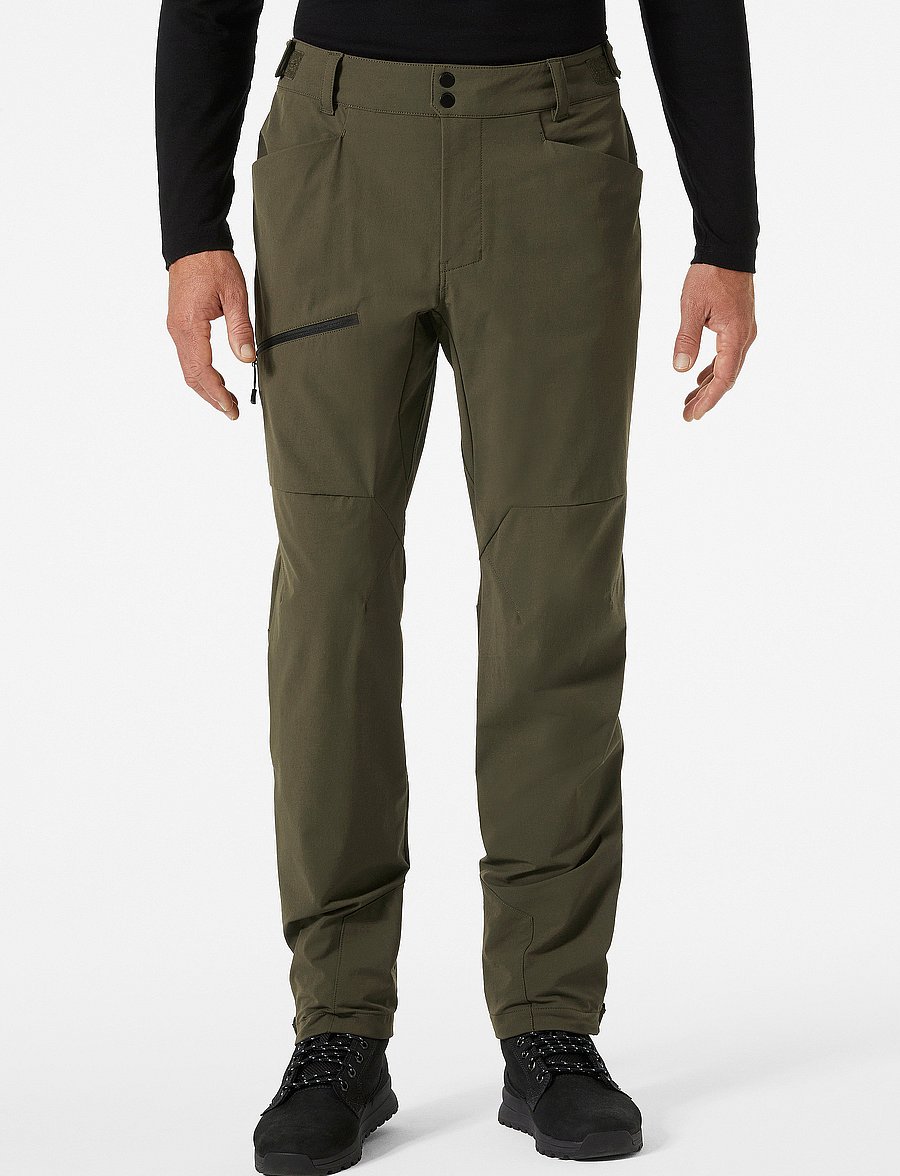 Helly Hansen - BLAZE SOFTSHELL PANT - püksid - green - 0