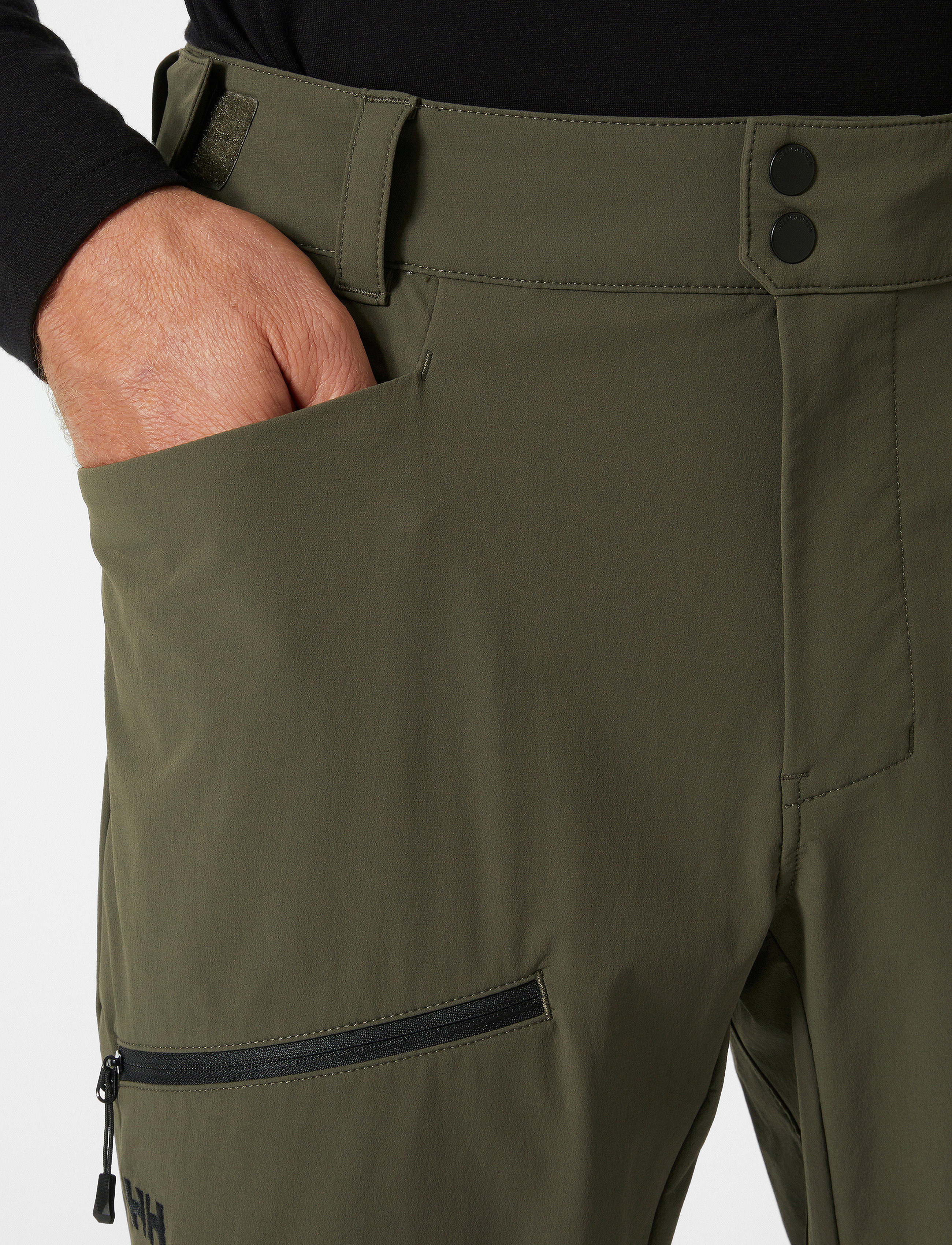 Helly Hansen - BLAZE SOFTSHELL PANT - bikses - green - 5