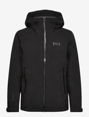 Helly Hansen - W VERGLAS 3L SHELL JACKET - ski jackets - black - 0