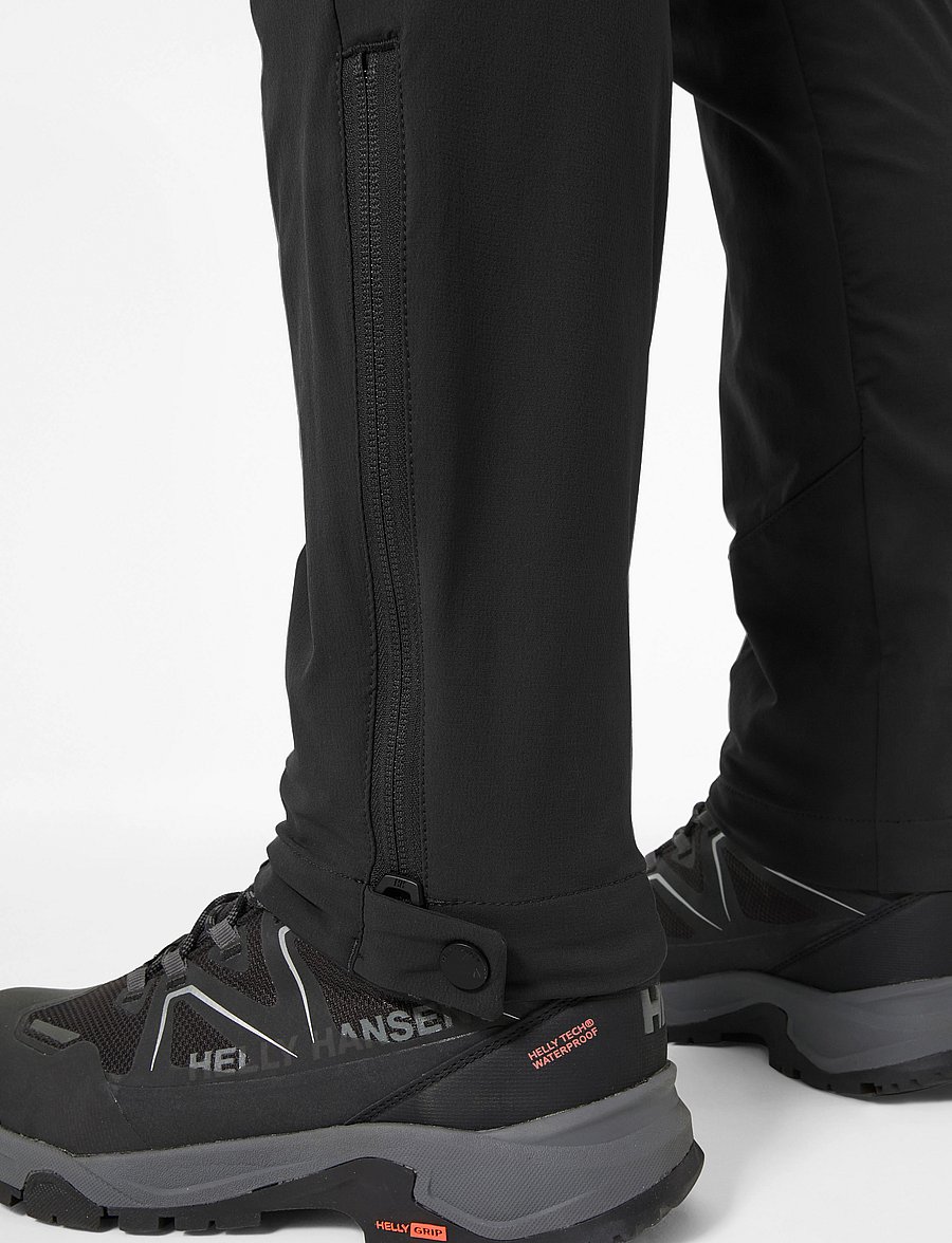 Helly Hansen - W BLAZE SOFTSHELL PANT - outdoorhosen - ebony - 3