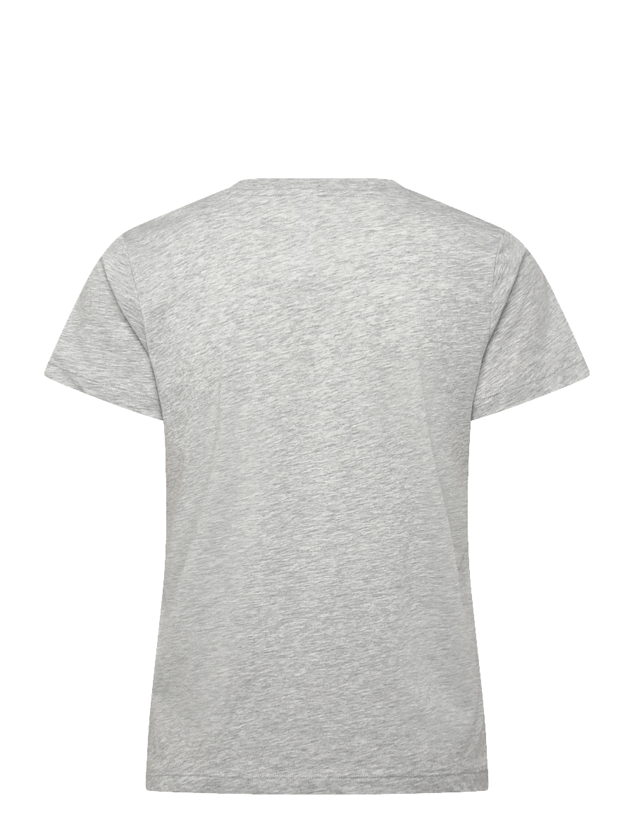 Helly Hansen - W HH TECH LOGO T-SHIRT - t-shirts - grey melang - 1