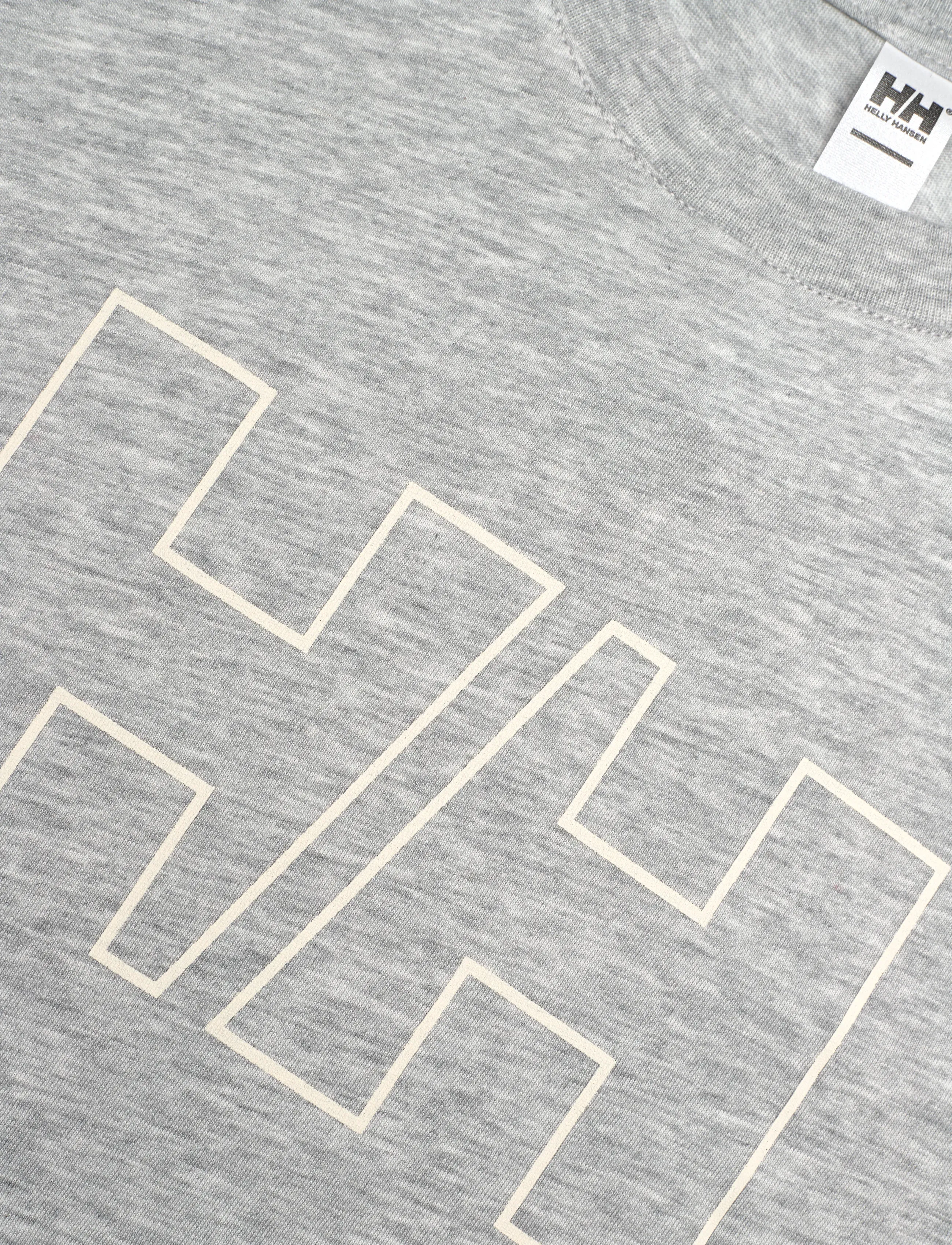 Helly Hansen - W HH TECH LOGO T-SHIRT - mažiausios kainos - grey melang - 2