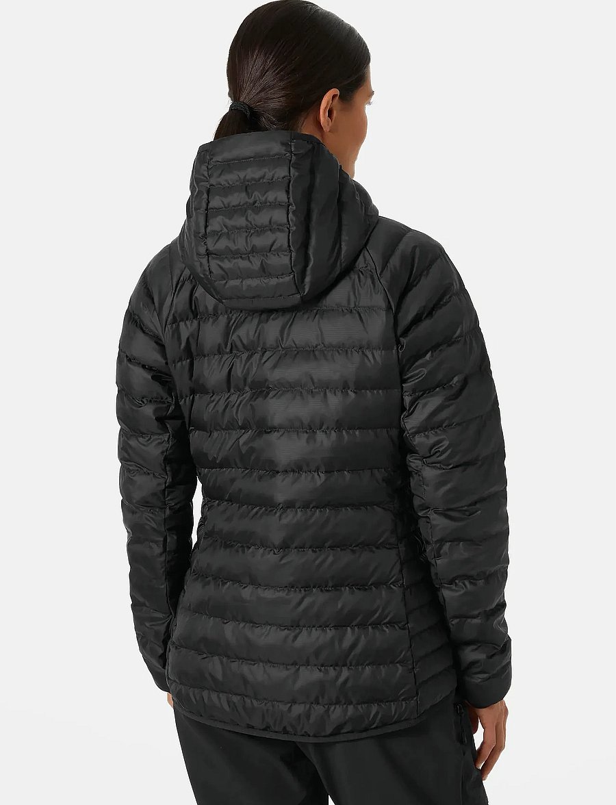 Helly Hansen - W BANFF HOODED INSULATOR - vinterjackor - black - 3