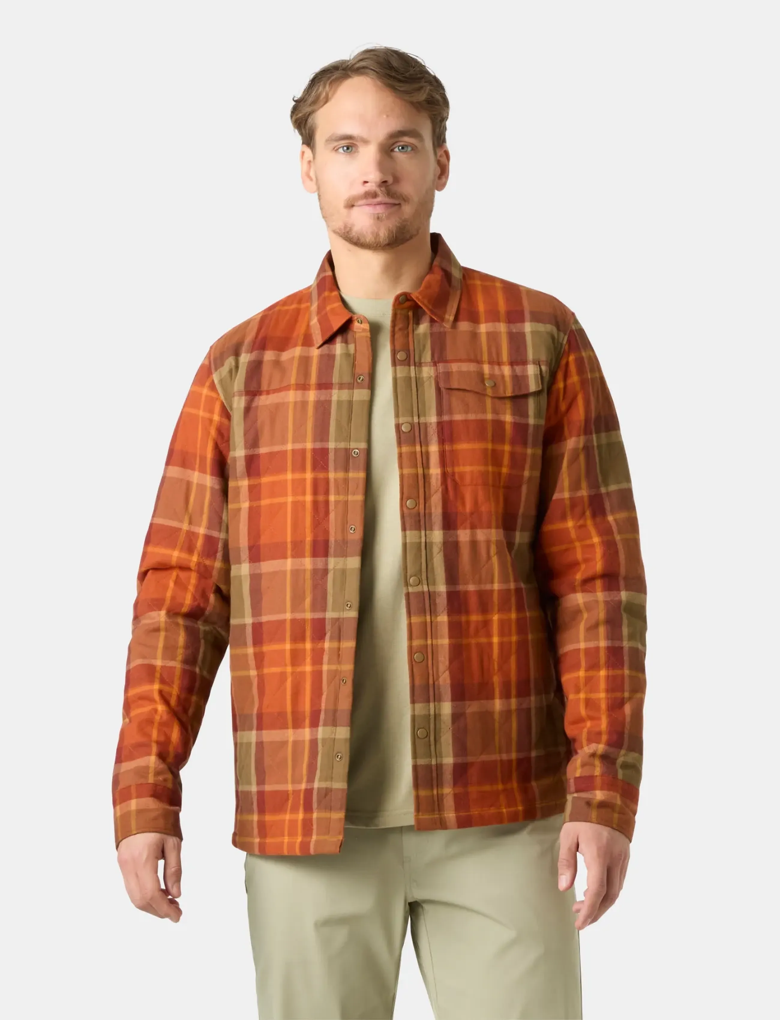 Helly Hansen - ISFJORD INSULATED SHACKET - outdoor jacken - ginger biscuit - 0