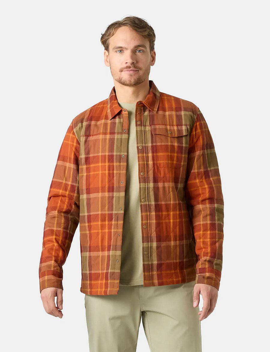 Helly Hansen - ISFJORD INSULATED SHACKET - outdoor jacken - ginger biscuit - 0