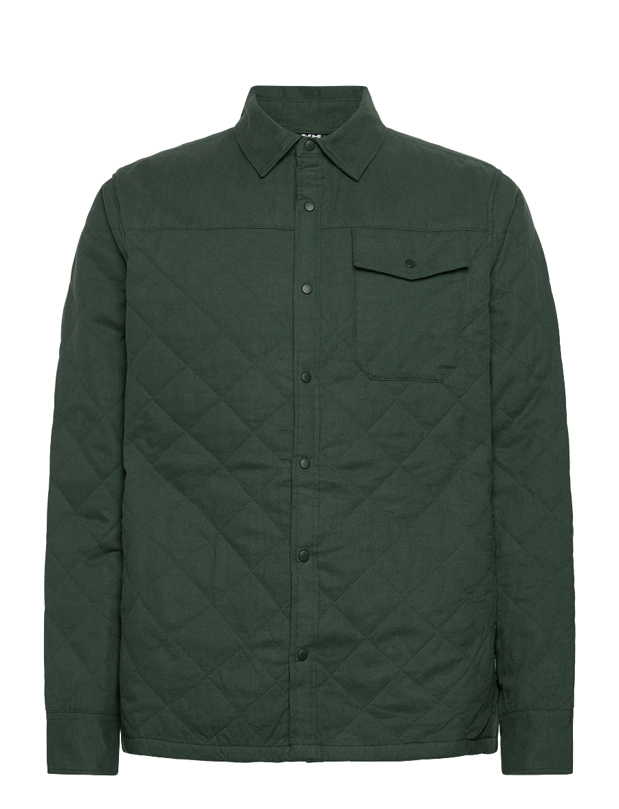 Helly Hansen - ISFJORD INSULATED SHACKET - outdoor jacken - green - 1