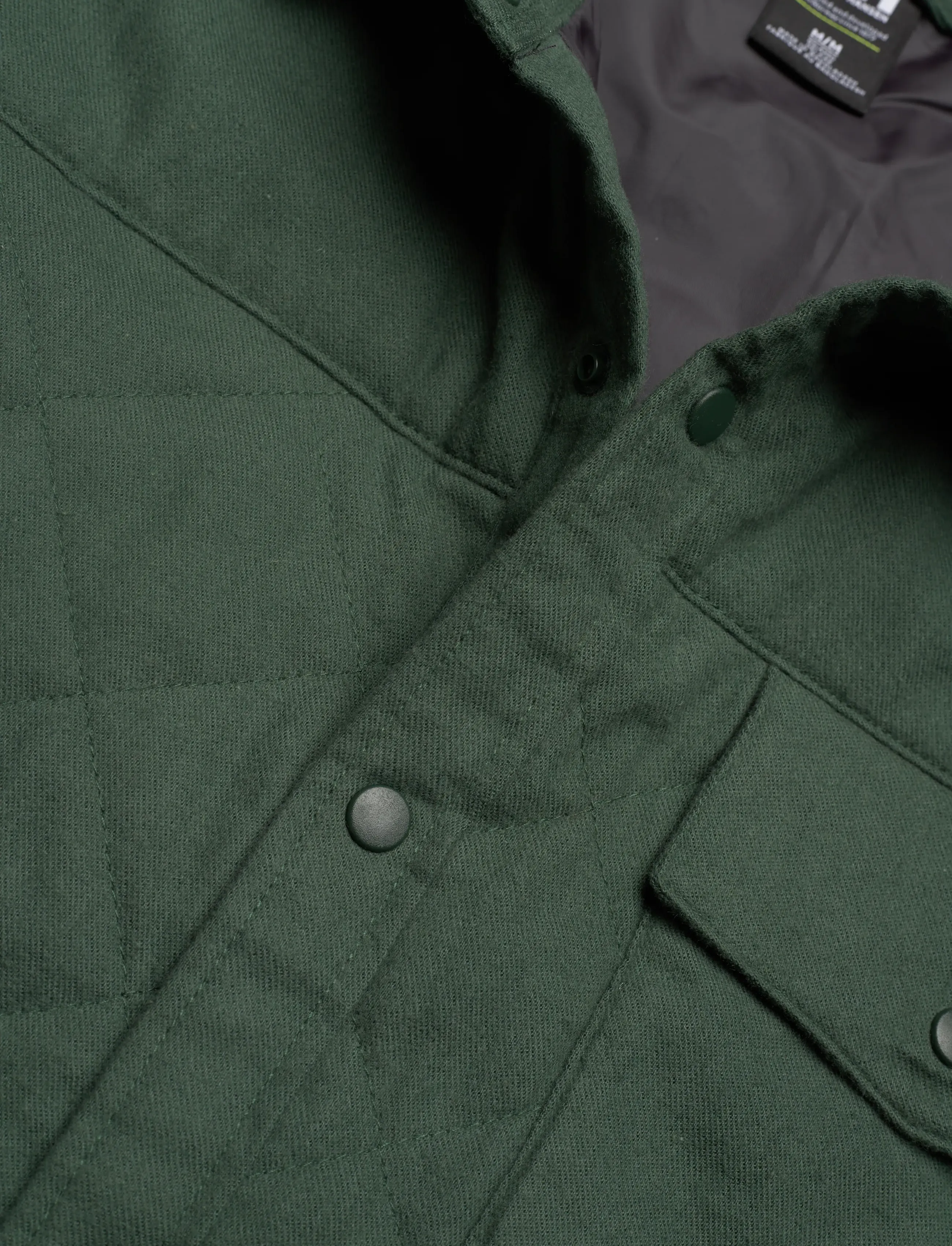 Helly Hansen - ISFJORD INSULATED SHACKET - outdoor- & regenjacken - green - 4