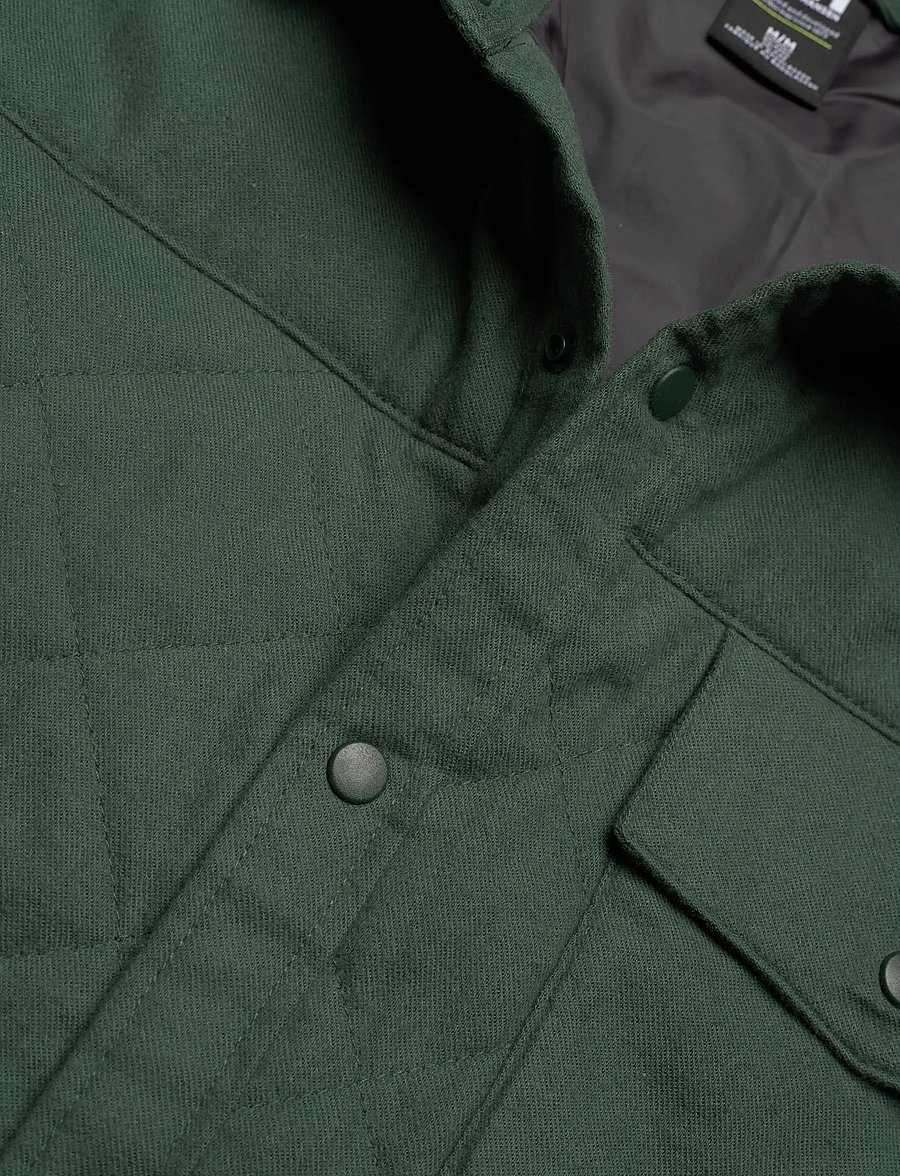 Helly Hansen - ISFJORD INSULATED SHACKET - outdoor jacken - green - 4