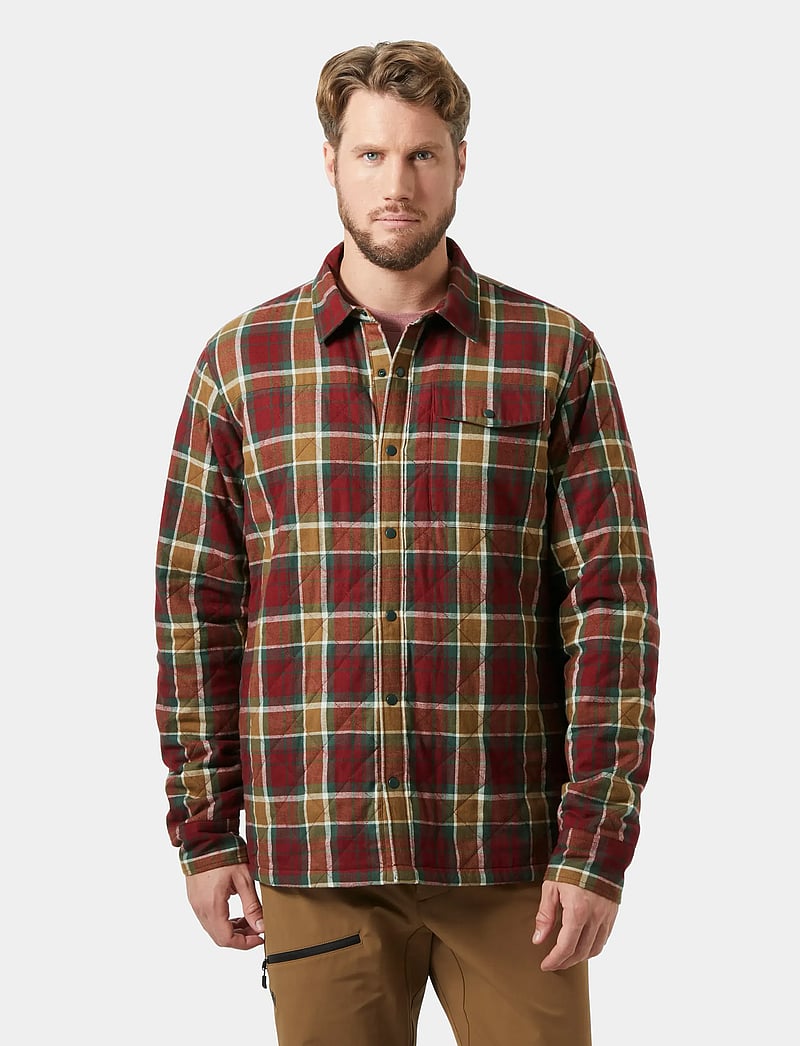 Helly Hansen - ISFJORD INSULATED SHACKET - friluftsjakker - sepia fjell - 0