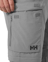 Helly Hansen - ELV LIGHT ZIP OFF PANT - sports pants - concrete - 5