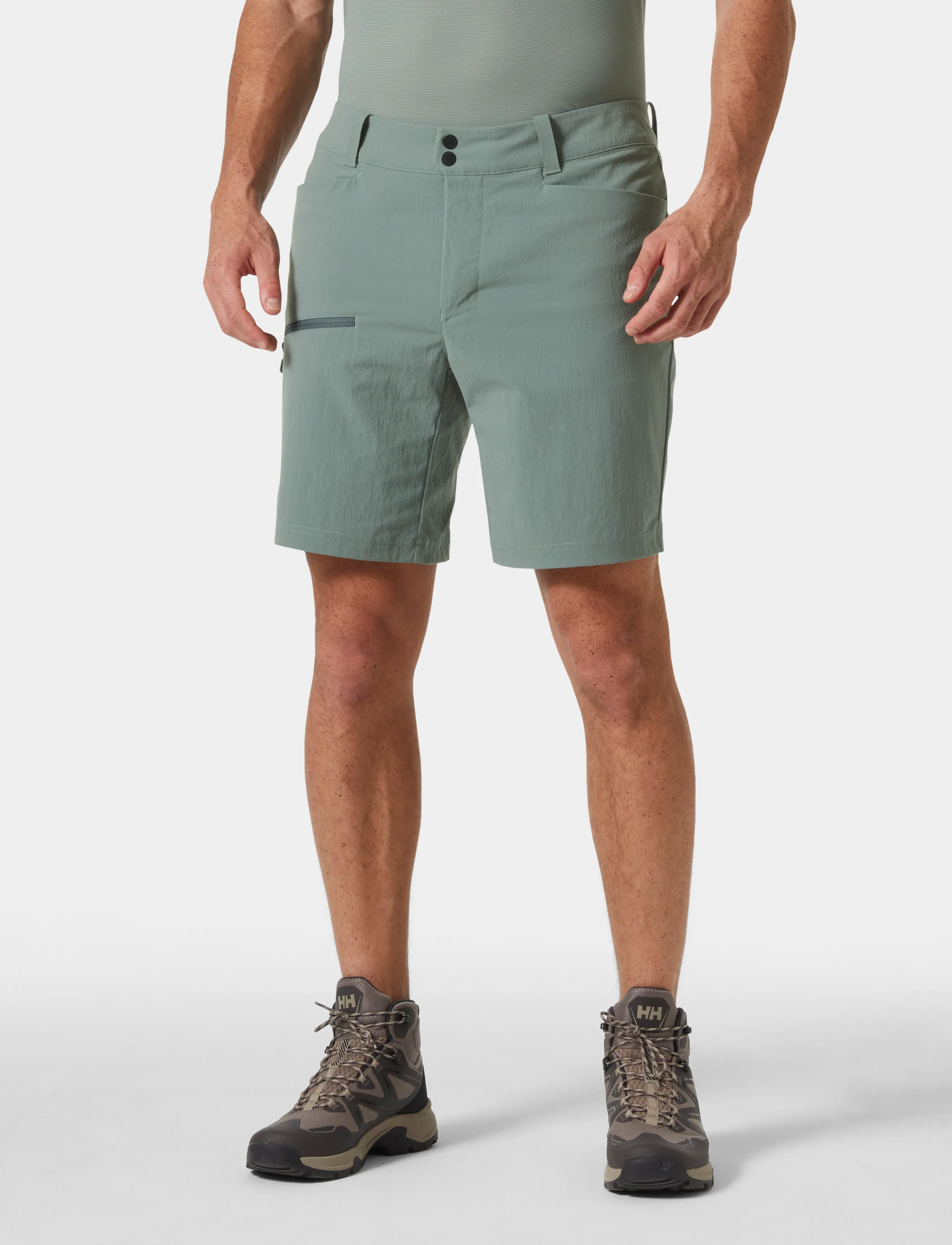 Helly Hansen Vika Tur Shorts, XXL, Green, Sport Shorts > Sport Outdoor Shorts, Herre