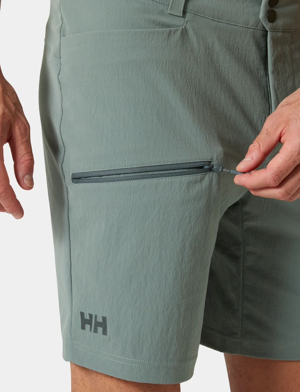 Helly Hansen - VIKA TUR SHORTS - outdoorshorts - grey cactus - 4