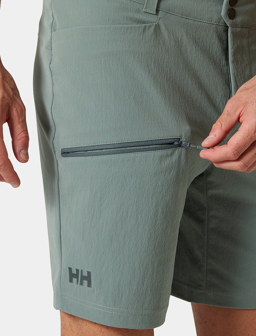 Helly Hansen - VIKA TUR SHORTS - short de randonnée - grey cactus - 4