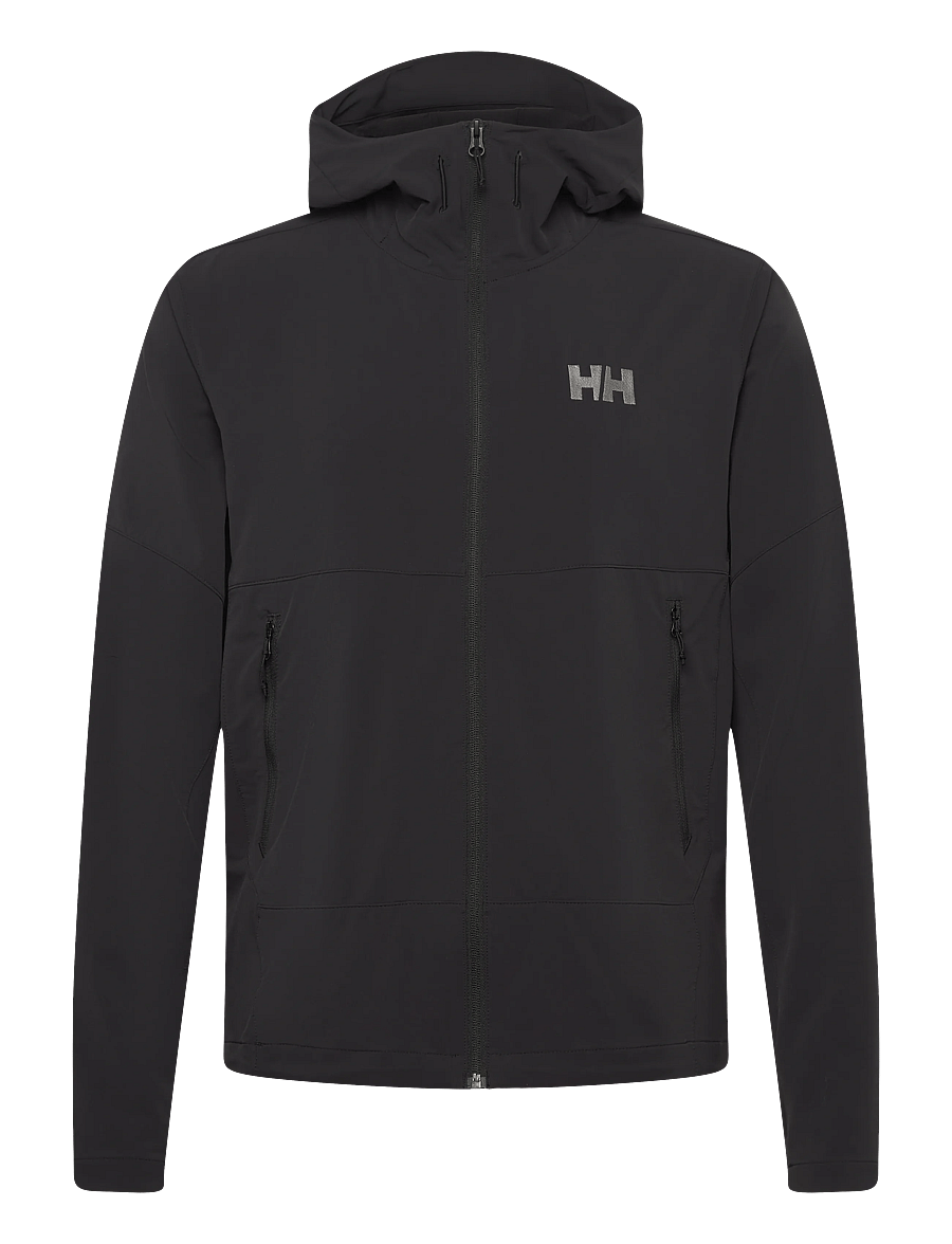 Helly Hansen - BLAZE SOFTSHELL HOOD - vihmamantlid - black - 1