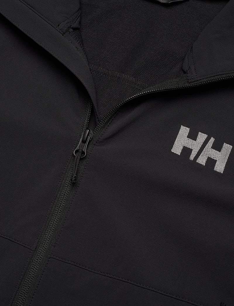 Helly Hansen - BLAZE SOFTSHELL HOOD - vihmamantlid - black - 4