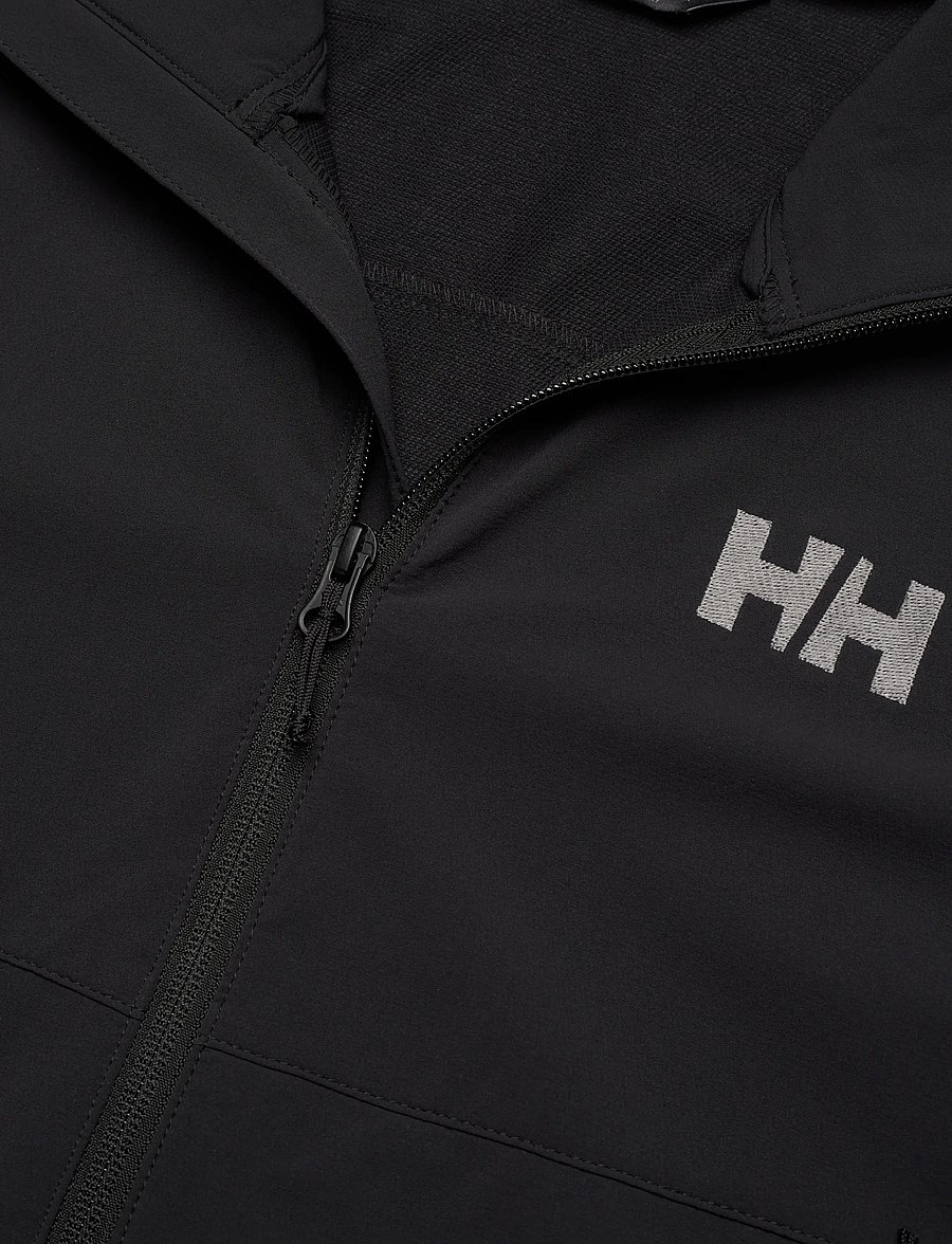 Helly Hansen - BLAZE SOFTSHELL HOOD - vihmamantlid - black - 4