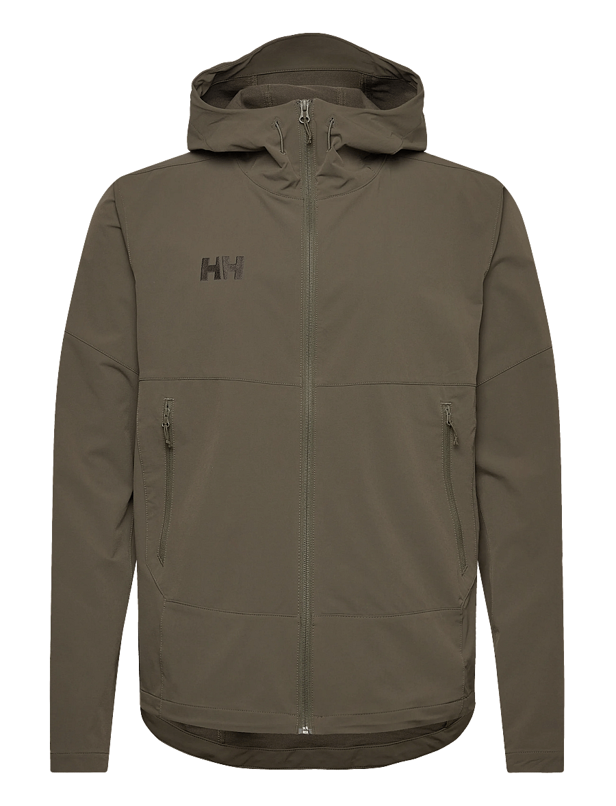 Helly Hansen - BLAZE SOFTSHELL HOOD - regnjackor - green - 1