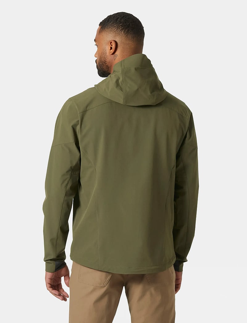 Helly Hansen - BLAZE SOFTSHELL HOOD - regnjakker - green - 3