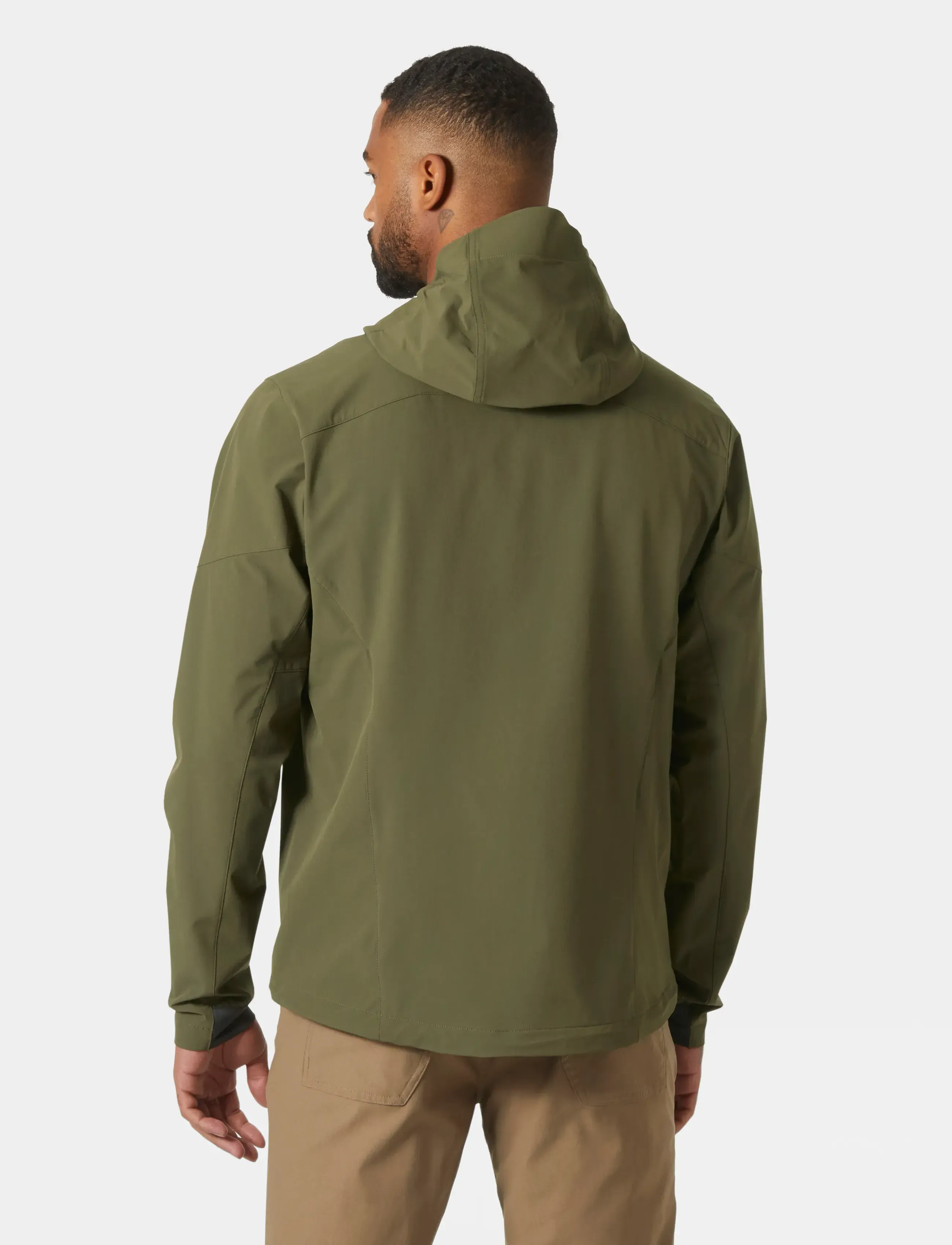 Helly Hansen - BLAZE SOFTSHELL HOOD - regnjackor - green - 3
