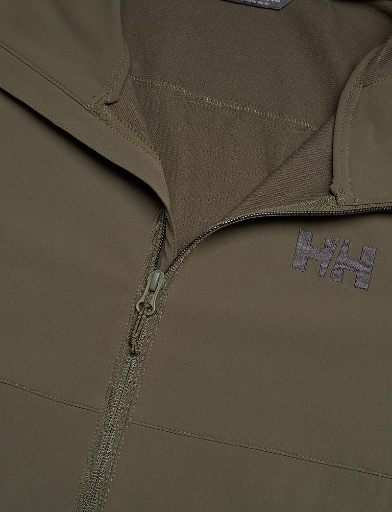 Helly Hansen - BLAZE SOFTSHELL HOOD - regnjakker - green - 4