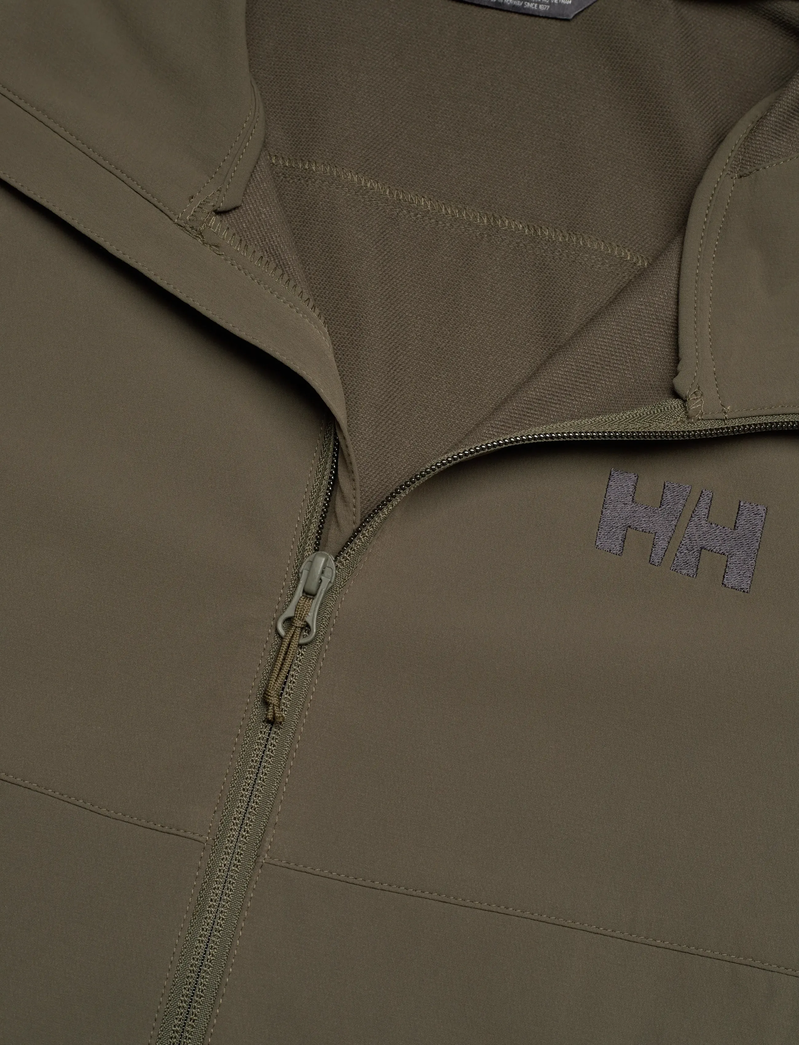 Helly Hansen - BLAZE SOFTSHELL HOOD - regnjackor - green - 4