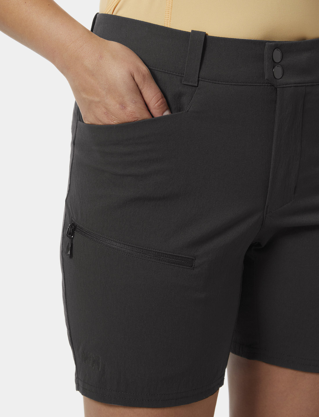 Helly Hansen - W VIKA TUR SHORTS - outdoorshorts - black - 4